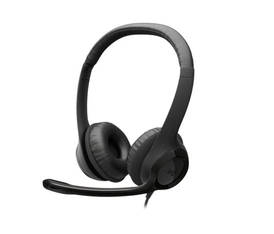 Logitech Headset para computador com USB H390